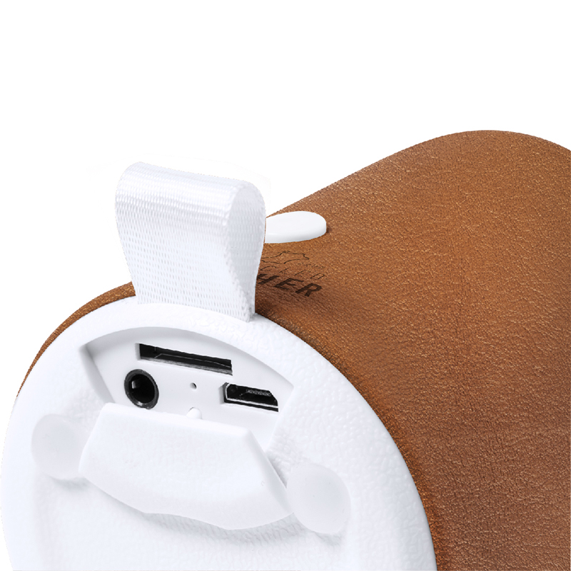 Haut-parleur en cuir recyclé - image 2